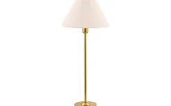 Lampfötter<Globen Lighting Iris Lampfot 45cm Borstad Mässing