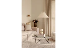 Lampfötter<Globen Lighting Iris Lampfot 45cm Borstad Mässing