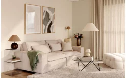 Lampfötter<Globen Lighting Iris Lampfot 45cm Borstad Mässing