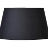 ArmaturHantverk Iris Lampskärm Ø42cm Svart* Enfärgade Runda Lampskärmar