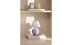 Uppladdningsbara Lampor Inomhus|Bordslampor<Globen Lighting Iris Portabel Bordslampa 23cm Duvblå