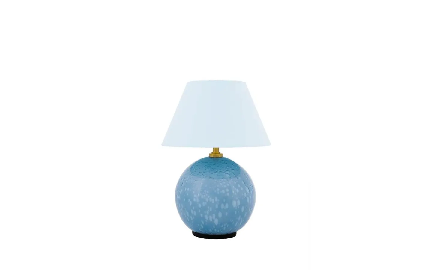 Uppladdningsbara Lampor Inomhus|Bordslampor<Globen Lighting Iris Portabel Bordslampa 23cm Duvblå
