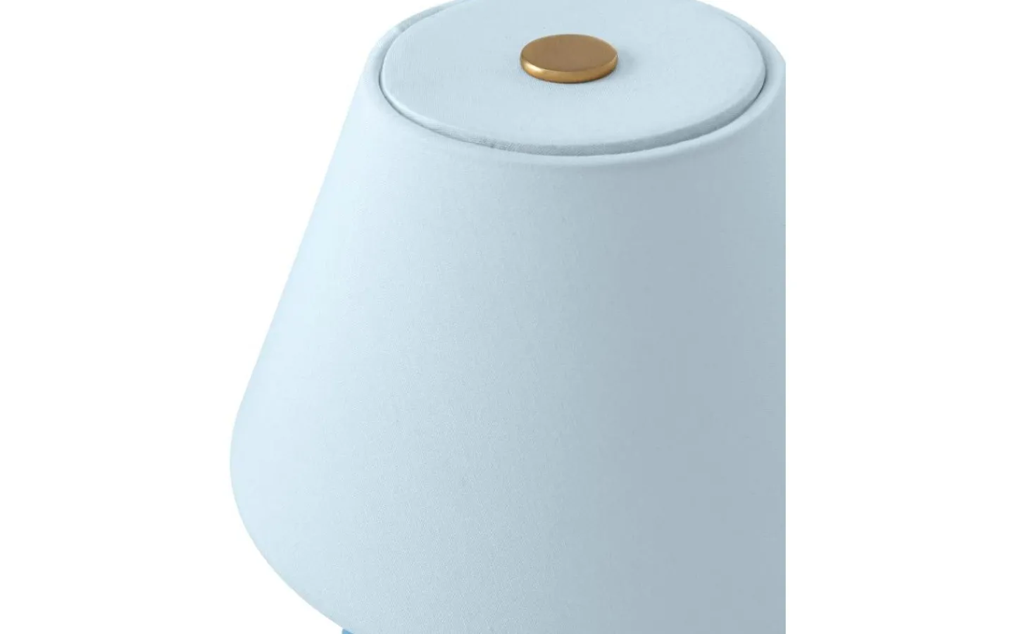 Uppladdningsbara Lampor Inomhus|Bordslampor<Globen Lighting Iris Portabel Bordslampa 23cm Duvblå