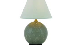 Uppladdningsbara Lampor Inomhus|Bordslampor<Globen Lighting Iris Portabel Bordslampa 23cm Grön