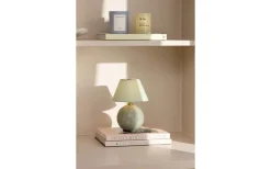 Uppladdningsbara Lampor Inomhus|Bordslampor<Globen Lighting Iris Portabel Bordslampa 23cm Grön