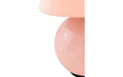 Uppladdningsbara Lampor Inomhus|Bordslampor<Globen Lighting Iris Portabel Bordslampa 23cm Blush