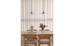 Uppladdningsbara Lampor Inomhus|Bordslampor<Globen Lighting Iris Portabel Bordslampa 23cm Blush