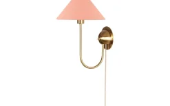 Lampetter<Globen Lighting Iris Vägglampa Blush