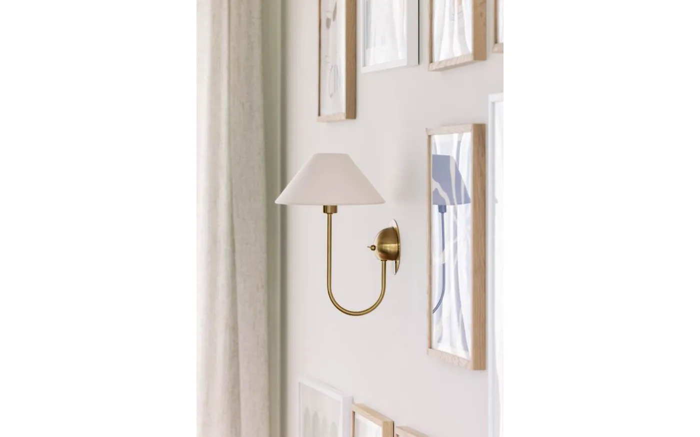 Iris Vägglampa Creme