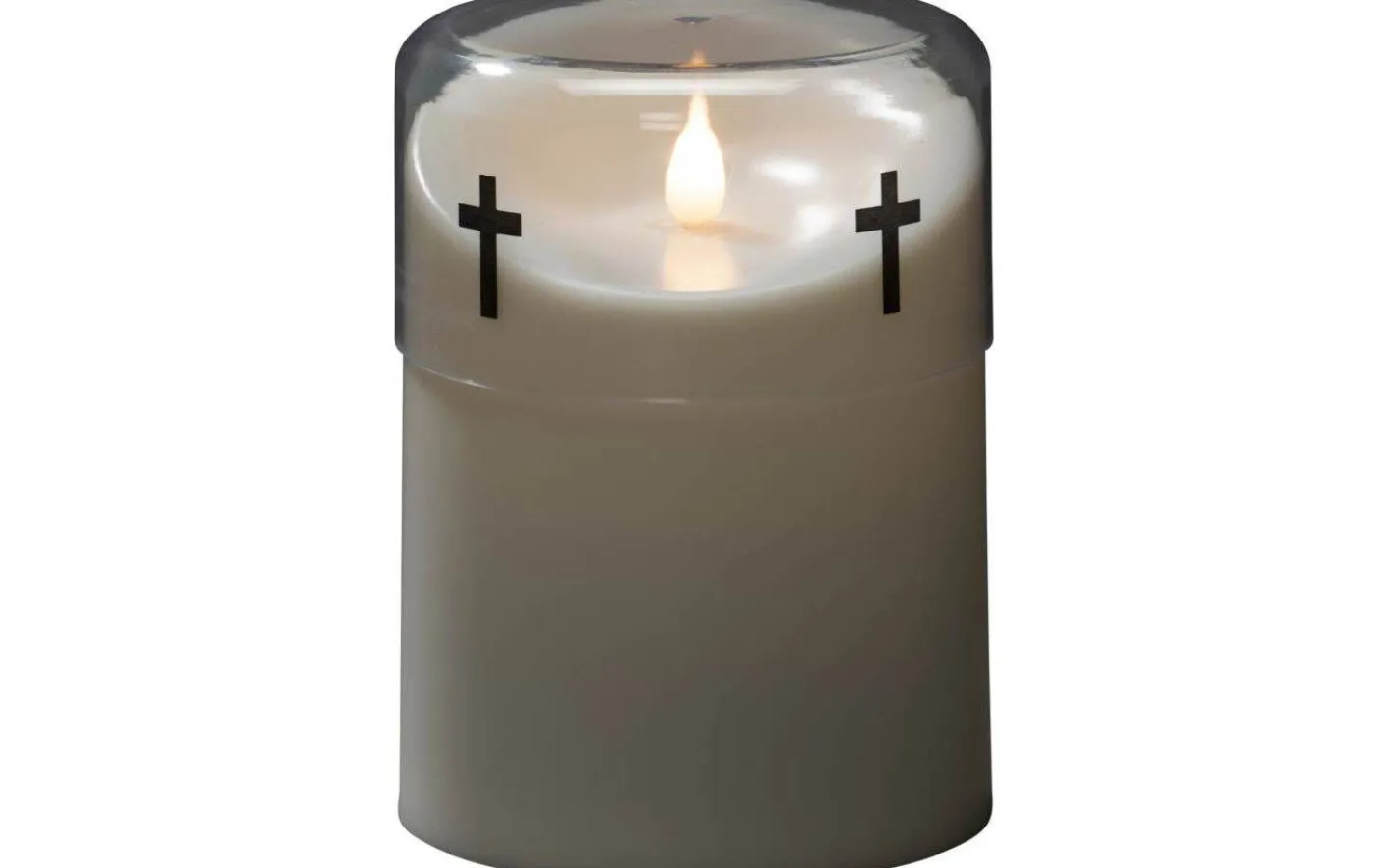 Gravljus|Gravljus<Konstsmide Irissa II Batteridrivet Gravljus 15cm Vit IP44