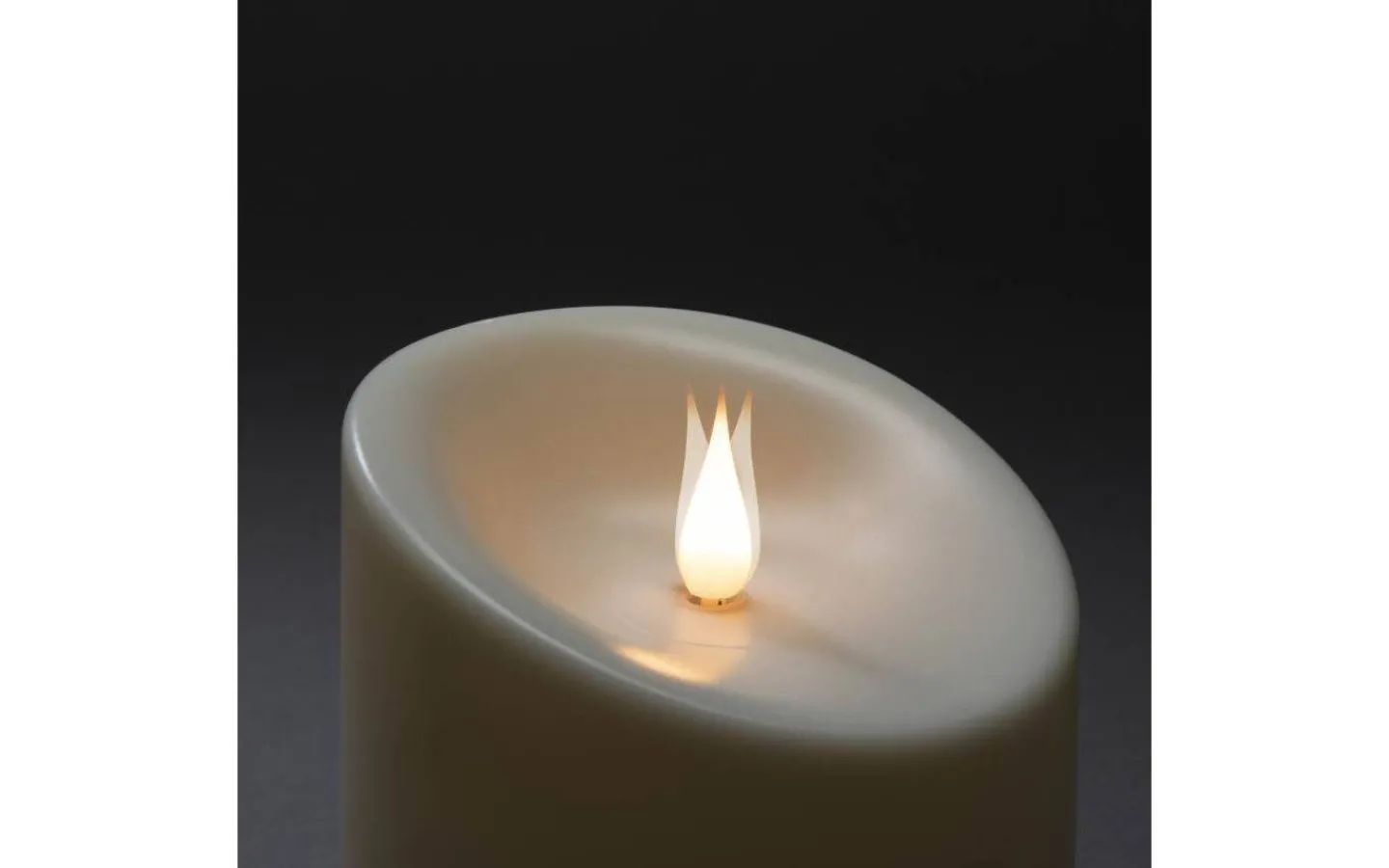 Gravljus|Gravljus<Konstsmide Irissa II Batteridrivet Gravljus 15cm Vit IP44