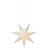 Visa Alla Julstjärnor|Julstjärnor Med Sladd<Markslojd Irma Stjärna 45cm Vit/Guld