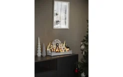 Konstsmide Isblomma Batteri/USB Roterande Pariserhjul Trä* Julbyar Och Figurer