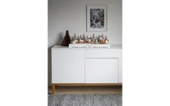 Isblomma Batteri/USB Tomtebyn Trä