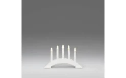 Visa Alla Adventsljusstakar|Adventsljusstakar 0-30 Cm<Konstsmide Isdans Adventsljusstake 21cm Vit