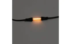 Isgnistra Flaggstångsslingor 5x6,27m Amber LED IP44