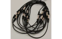 Isgnistra Flaggstångsslingor 5x6,27m Amber LED IP44