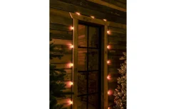 Konstsmide Isgnistra Ljusslinga 9,57m 30L Amber LED IP44* Korta Ljusslingor (1-10M)|Ljusslingor Utomhus
