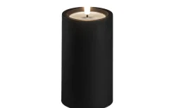 Konstsmide Iskrona Blockljus 12cm Matt svart IP44* Blockljus Utomhus|Blockljus Utomhus