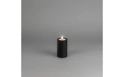 Konstsmide Iskrona Blockljus 12cm Matt svart IP44* Blockljus Utomhus|Blockljus Utomhus