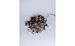 Ljusgardiner Och Istappsslingor|Crispy Ice White Ljusslingor (3000K)<Star Trading Istappsslinga Crispy Ice White 6x0,5m Svart IP44