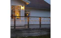 Star Trading Istappsslinga Golden Warm White 6x0,5m 240LED IP44* Ljusslingor Utomhus|Golden Warm White Ljusslingor (2000K)