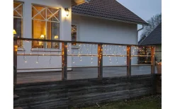 Star Trading Istappsslinga Golden Warm White 6x0,5m 240LED IP44* Ljusslingor Utomhus|Golden Warm White Ljusslingor (2000K)