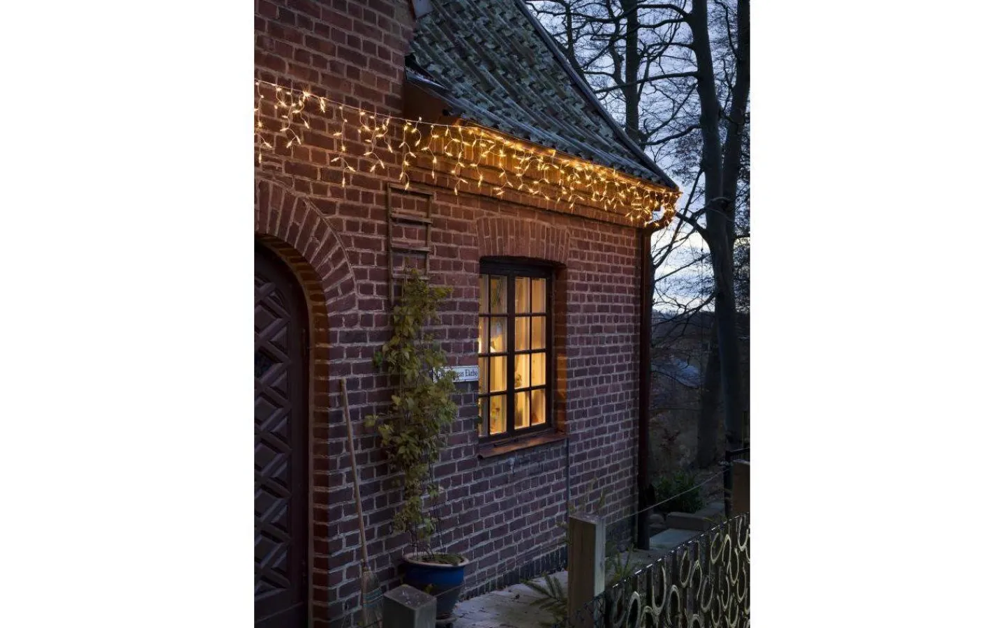 Ljusgardiner Och Istappsslingor<Konstsmide Istappsslinga LED 5m Amber IP44