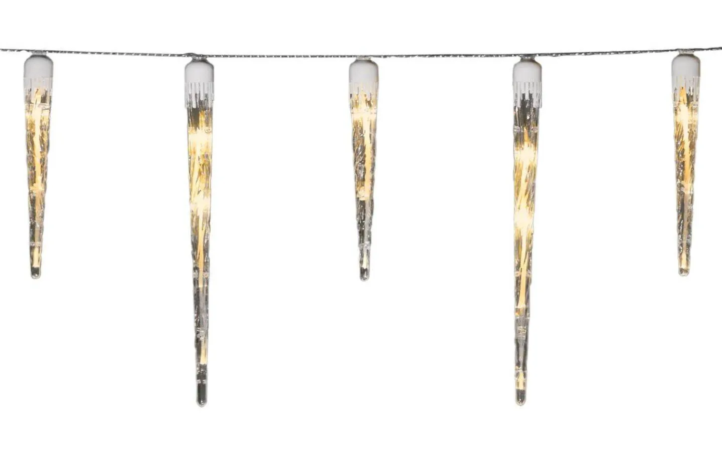 Ljusgardiner Och Istappsslingor<Konstsmide Istappsslinga 7,75m Amber IP44