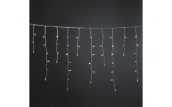 Konstsmide Istappsslinga 5m Frostad Varmvit IP44* Ljusgardiner Och Istappsslingor