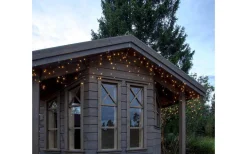 Star Trading Istappsslinga Shiny Warm White 24x0,55m 960LED IP44* Ljusgardiner Och Istappsslingor|Shiny Warm White Ljusslingor (2700K)