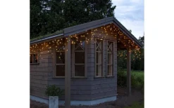 Star Trading Istappsslinga Shiny Warm White 24x0,55m 960LED IP44* Ljusgardiner Och Istappsslingor|Shiny Warm White Ljusslingor (2700K)