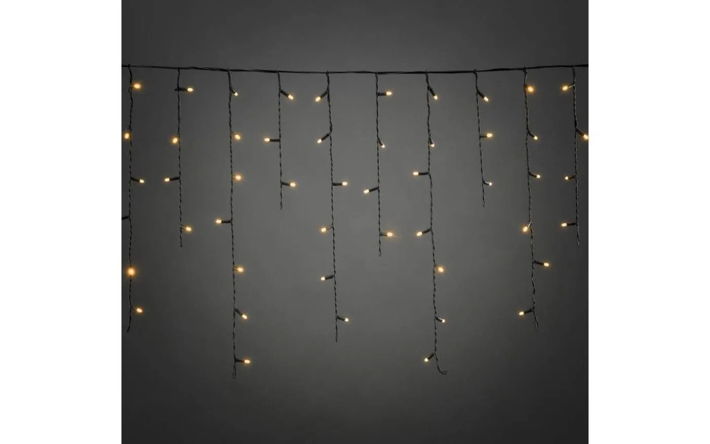 Istappsslinga Start System LED 31V 2,39m Amber IP44 Svart