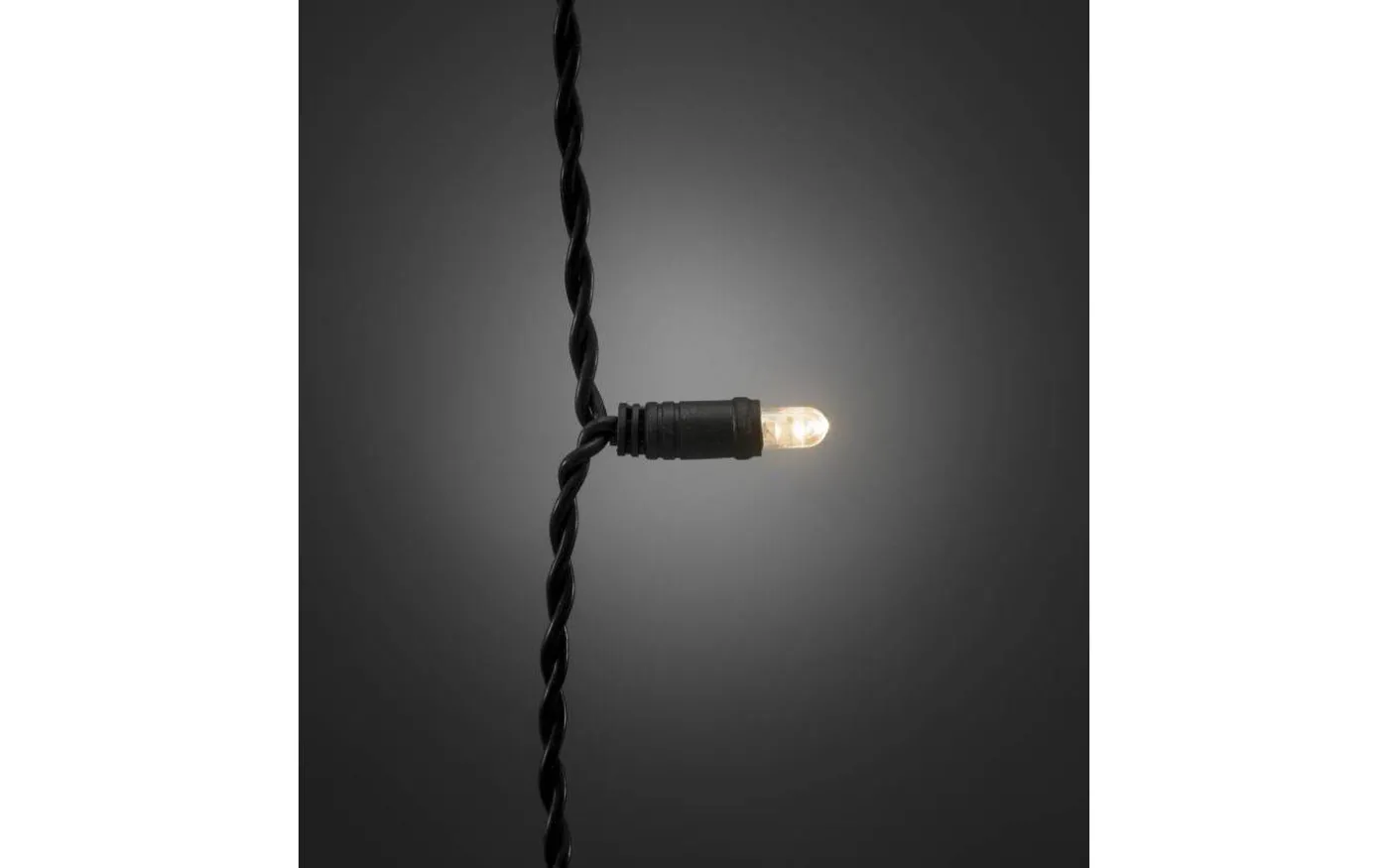 Istappsslinga Start System LED 31V 2,39m Amber IP44 Svart