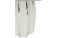 Bordslampor<Mauro Ferretti Italiano Bordslampa 45cm Vit/Silver