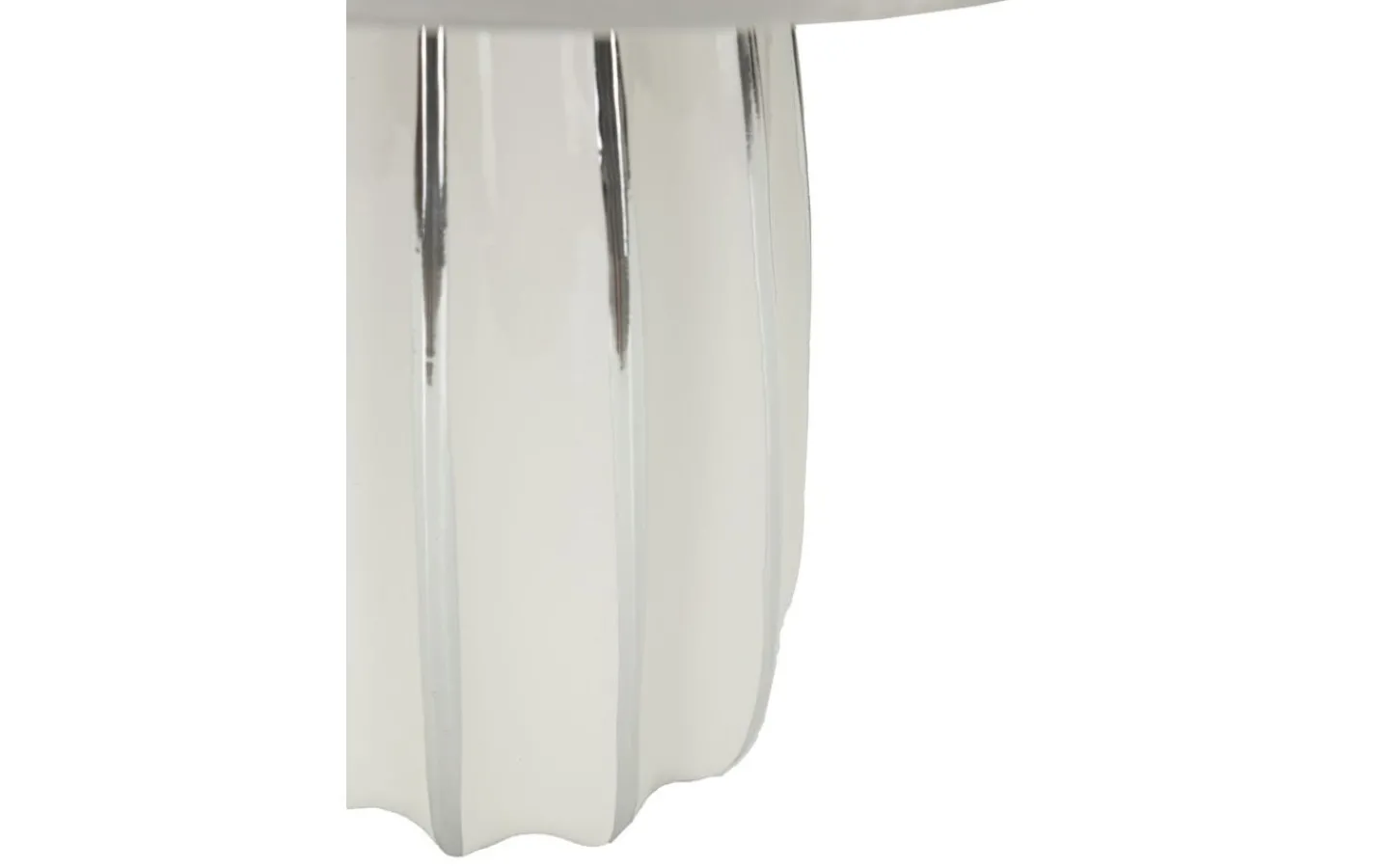 Bordslampor<Mauro Ferretti Italiano Bordslampa 45cm Vit/Silver