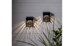 Solcellslampor Vägg|Visa Alla Solcellslampor<Star Trading Izola Solcellslampa 2-pack Vägglykta Varmvit