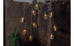 Batterislingor|Batterislingor Inomhus<Star Trading Izy Batteridriven Ljusslinga 13,5m Transparent Julgran Inomhus