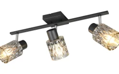 Reality Jack Spotlight 3-delad E27 mattsvart* Avlånga Takspotlights|Takspot Med 3 Lampor