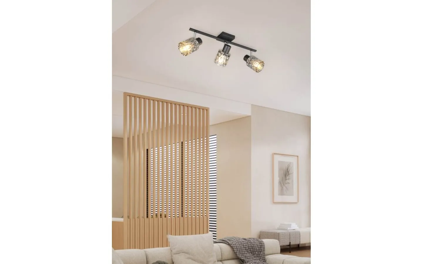 Reality Jack Spotlight 3-delad E27 mattsvart* Avlånga Takspotlights|Takspot Med 3 Lampor