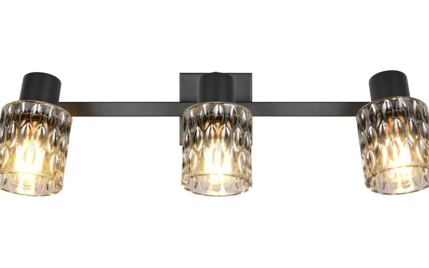 Reality Jack Spotlight 3-delad E27 mattsvart* Avlånga Takspotlights|Takspot Med 3 Lampor