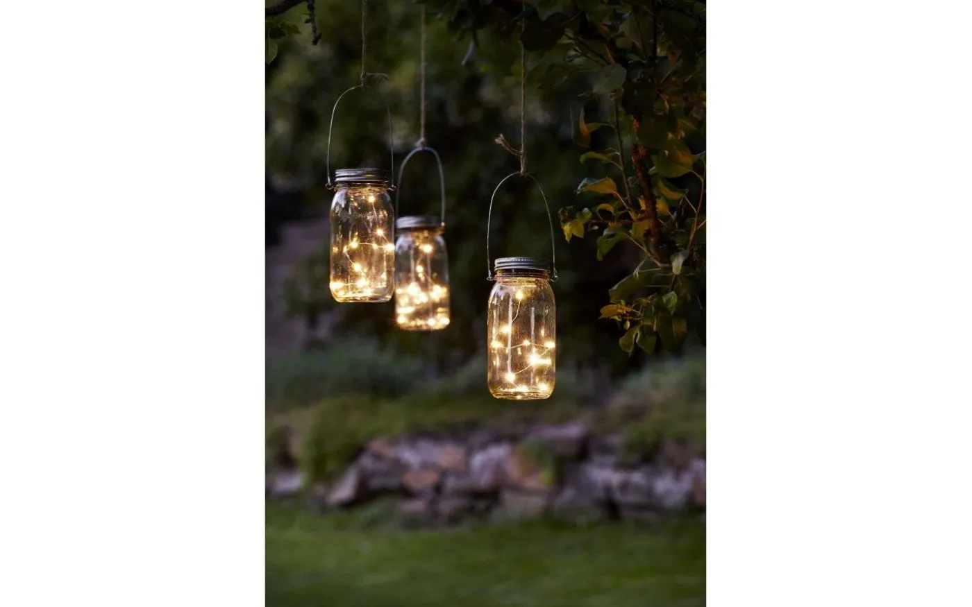 Jamjar Solcellslampa LED