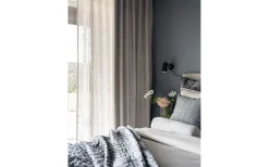 Enfärgade Gardiner<Svanefors Jane Gardin 2-pack Brun 140x270cm