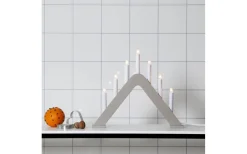 Jarve Adventsljusstake Beige 36cm