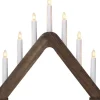 Jarve Adventsljusstake Brun 36cm