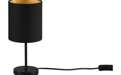 Bordslampor<Reality Jerry Bordslampa E14 matt svart/guld