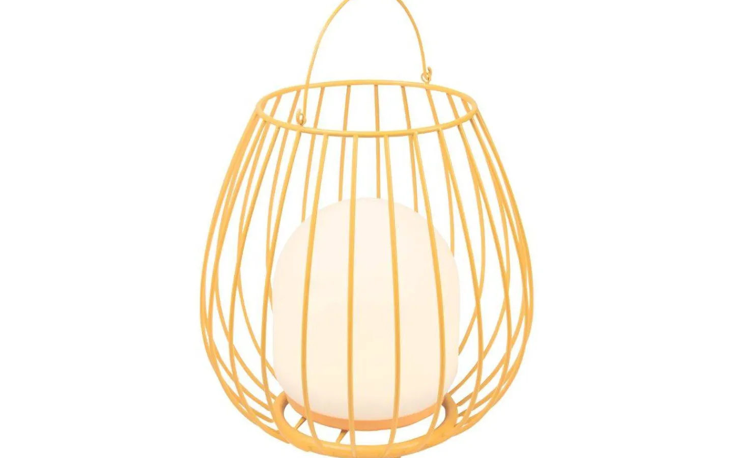 Nordlux Jim Uppladdningsbar Ljuslykta 30cm 3-Stegs DIM Orange IP54* Uppladdningsbara Lampor Utomhus|Uppladdningsbara Lampor Utomhus