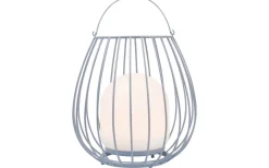 Uppladdningsbara Lampor Utomhus|Uppladdningsbara Lampor Utomhus<Nordlux Jim Uppladdningsbar Ljuslykta 30cm 3-Stegs DIM Grå IP54