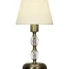 Aneta Johanna Bordslampa 30cm Antik/Vit* Bordslampor