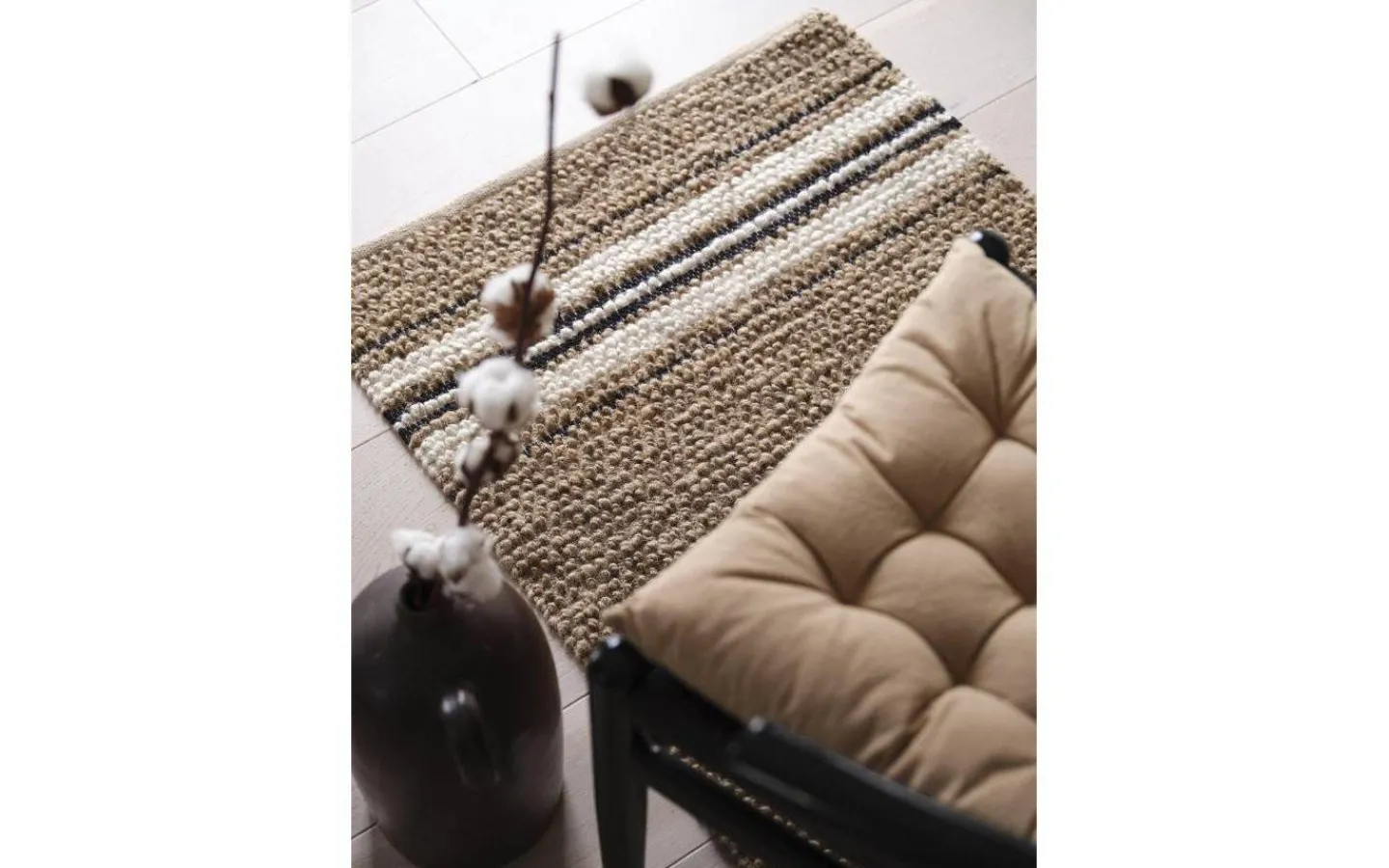 Jutemattor<Svanefors Jolin Matta Natur 70x140cm